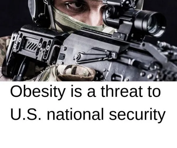 Obesity is A Threat to U.S. National Security