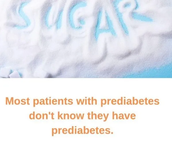 Most Patients With Prediabetes Don’t Know They Have Prediabetes.