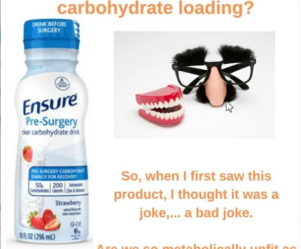 50 g of Pre-Operative Carbohydrate Loading?