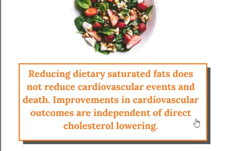 Reducing Dietary Saturated Fats