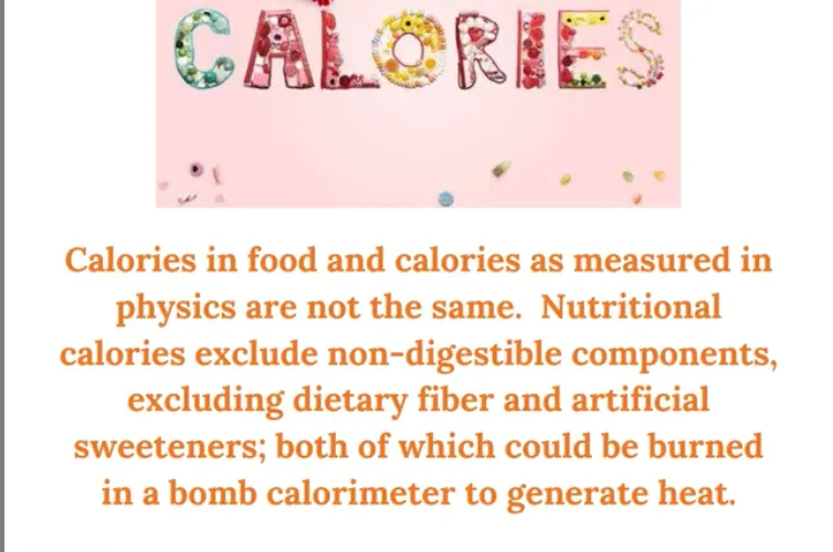 What Is A Nutritional Calorie?